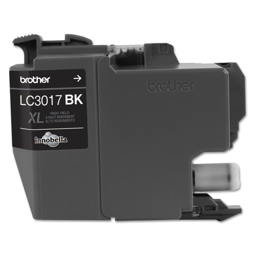 Brother Genuine LC3017BK High Yield Black Ink Cartridge (550PG YLD)