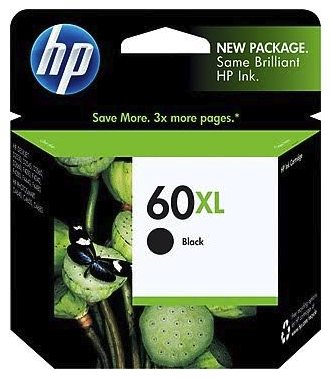 Original HP CC641WN #140 #60XL DeskJet D2500 2530 Black High-Yield Ink Cartridge