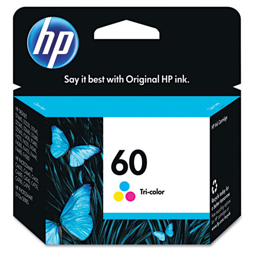Original HP CC643WN 140 60 DeskJet D2500 2530 Tri-Color Ink Cartridge