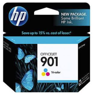 Original HP CC656AN#140 #901 OJ J4500 4640 Tri-Color