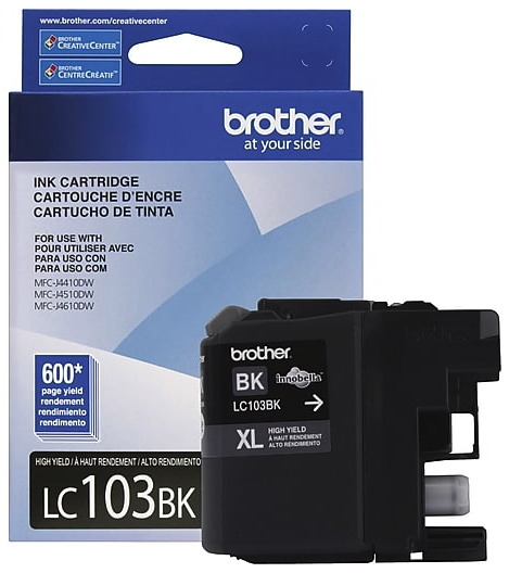 Original Brother LC-103 Black Ink Cartridge