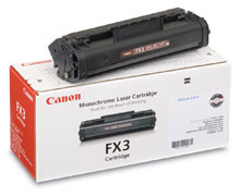 1557A002BA Canon FX-3 Black Toner Cartridge 2700 pages