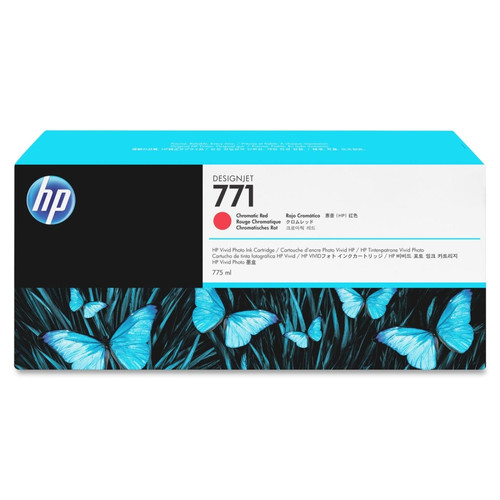 Original HP CE038A #771 DeskJet CHROMATIC RED Ink