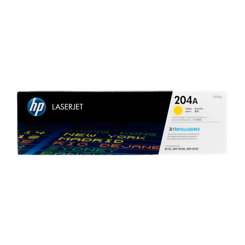 CF512A | HP 204A | Original HP LaserJet Toner Cartridge - Yellow