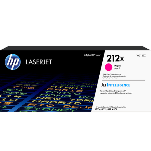 W2123X | HP 212X | Original HP LaserJet High-Yield Toner Cartridge - Magenta