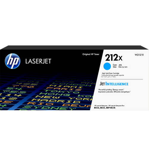 W2121X | HP 212X | Original HP LaserJet High-Yield Toner Cartridge - Cyan