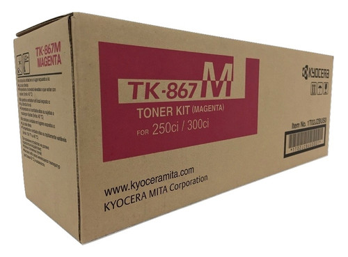 TK-867M | 1T02JZBUS0 | Original Kyocera Toner Cartridge - Magenta