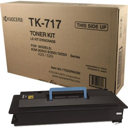 TK-717 | 1T02GR0US0 | Original Kyocera Toner Cartridge - Black
