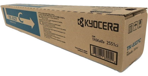 TK-8327C | 1T02NPCUS0 | Original Kyocera Toner Cartridge - Cyan