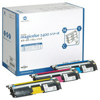 1710595-002 Set | 1710587-005 1710587-006 1710587-007 Original Konica Minolta Toner Cartridges - Yellow, Magenta, Cyan
