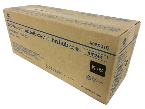 A95X01D | IUP24K | Original Konica Minolta Imaging Unit - Black