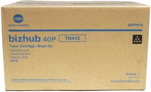 A0FP013 | TN412 | Original Konica Minolta Toner Cartridge - Black