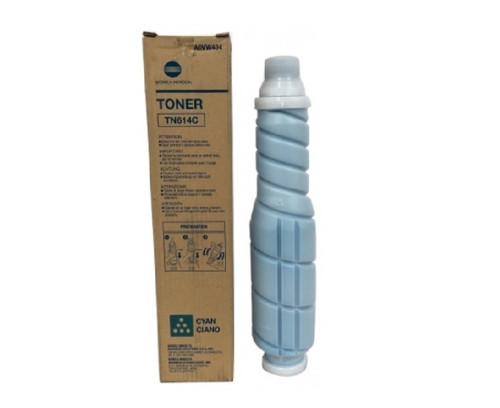 A0VW434 | TN614C | Original Konica Minolta Toner Cartridge - Cyan