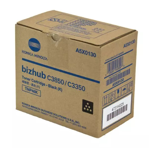A5X0130 | TNP48K | Original Konica Minolta Toner Cartridge - Black
