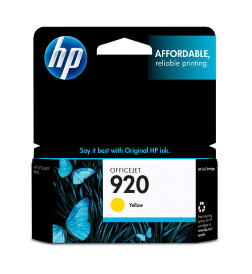 Original HP CH636AN#140 #920 OJ 6500 Yellow