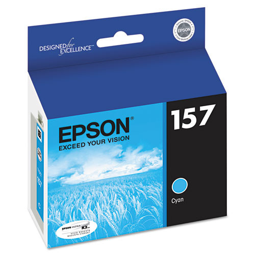 T157220 | Epson® 157 | Original Epson® UltraChrome® K3 Ink Cartridge - Cyan
