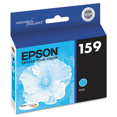 T159220 | Epson® 159 | Original Epson® UltraChrome® Hi-Gloss 2 Ink Cartridge - Cyan