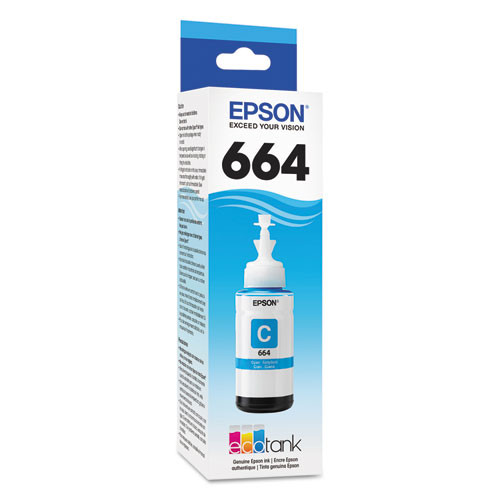 T664220-S | Epson® 664 | Original Epson® Ultra High-Yield Ink Cartridge - Cyan