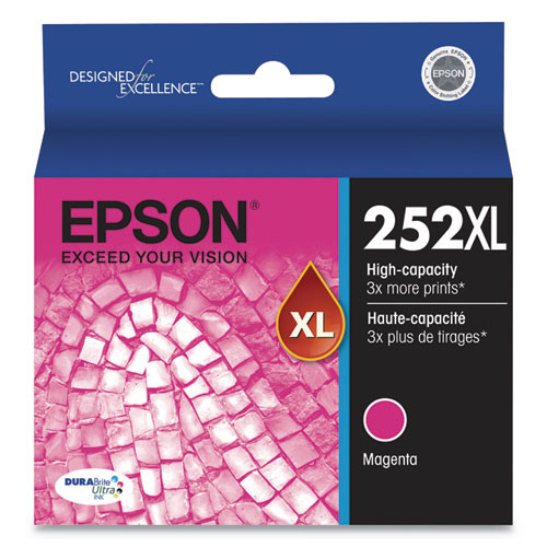 T252XL320-S | Epson® 252XL | Original Epson® DURABrite Ultra® High-Yield Ink Cartridge - Magenta