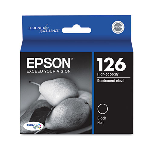 T126120-S | Epson® 126 | Original Epson® DURABrite Ultra® High-Yield Ink Cartridge - Black