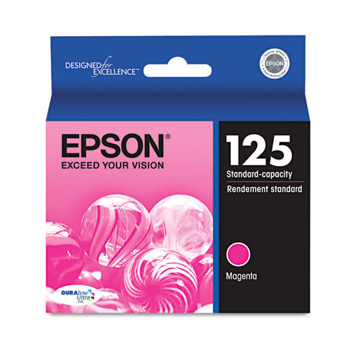 T125320-S | Epson® 125 | Original Epson® DURABrite Ultra® Ink Cartridge - Magenta