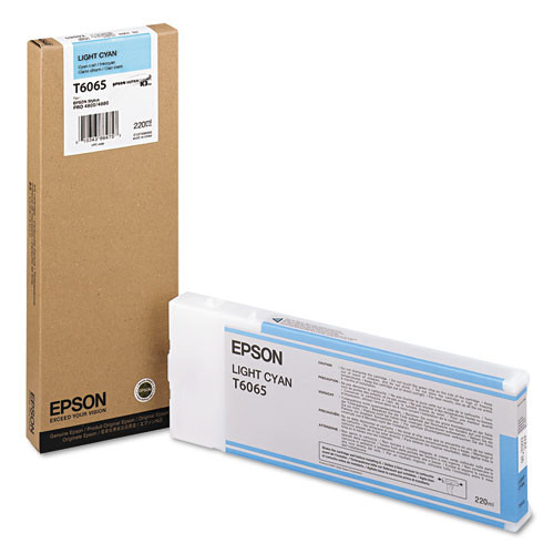 T606500 | Epson® 60 | Original Epson® UltraChrome® K3 High-Yield Ink Cartridge - Light Cyan