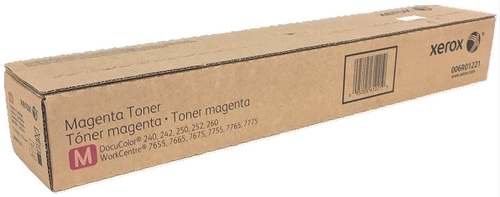 Original Xerox 006R01221 Docu240/Wc7765 Magenta Toner