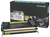 Original Lexmark C736H1YG C736/X736/X738 Return Program Yellow Toner Cartridge
