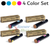 Original Xerox Phaser 7760 Black Cyan Magenta Yellow Toner Cartridge 4-Pack 106R01160 106R01161 106R01162 106R01163