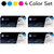 HP 122A 123A Original Toner Cartridge Combo Pack Black Cyan Magenta Yellow Q3960A Q3971A Q3972A Q3973A LaserJet Q3970S