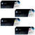 HP 823A 824A Original Toner Cartridge 4 Color Combo Pack Black Cyan Magenta Yellow CB380A CB381A CB382A CB383A LaserJet CP6015
