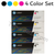 HP 305A Original Toner Cartridge 4 Color Combo Pack Black Cyan Magenta Yellow CE410A CE411A CE412A CE413A LaserJet 300