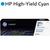 Original HP Cyan 201X CF401X High-Yield LaserJet Toner Cartridge