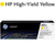 Original HP Yellow 201X CF402X High-Yield LaserJet Toner Cartridge