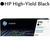 Original HP Black 410X CF410X High-Yield LaserJet Toner Cartridge