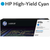 Original HP Cyan 410X CF411X High-Yield LaserJet Toner Cartridge