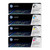 Original HP 131X 131A CF210X CF211A CF212A CF213A Toner Cartridge 4 Color Combo Pack Black Cyan Magenta Yellow
