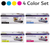Original Brother TN225 Black Cyan Magenta Yellow 4-Color Set TN221BK TN225C TN225M TN225Y