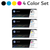 HP 202A Toner Cartridge 4 Color Set Black Cyan Magenta Yellow CF500A CF501A CF502A CF503A