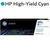 riginal HP 202X CF501X Cyan High-Yield Toner Cartridge