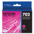 T702320-S | Epson® 702 | Original Epson® DURABrite Ultra® Ink Cartridge - Magenta