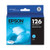 T126220-S | Epson® 126 | Original Epson® DURABrite Ultra® High-Yield Ink Cartridge - Cyan