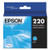 T220220-S | Epson® 220 | Original Epson® DURABrite Ultra® Ink Cartridge - Cyan