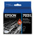T702XL120-S | Epson® 702XL | Original Epson® DURABrite Ultra® High-Yield Ink Cartridge - Black