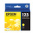 T125420-S | Epson® 125 | Original Epson® DURABrite Ultra® Ink Cartridge - Yellow
