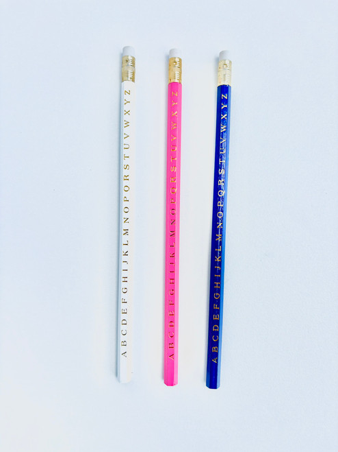 Pencil English Alphabet