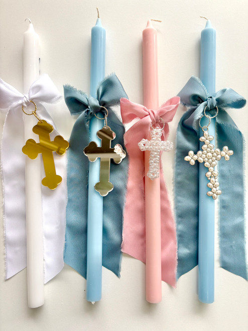 Simply Elegant Easter Candles