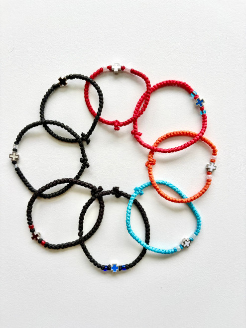 Komboskini with Metal Cross