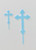 Orthodox Cross Cake Topper Small