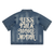 Super Vintage Washed Full-Zip Denim Shirt #CRpn